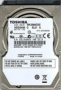 Toshiba MK2565GSX 250GB HDD2H84 C SL01 S CHINA [並行輸入品](中古品)