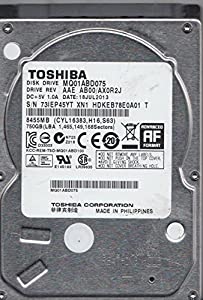 MQ01ABD075, AB00/AX0R2J, HDKEB78E0A01 T, Toshiba 750GB SATA 2.5 Hard Drive [並行輸入品](中古品)