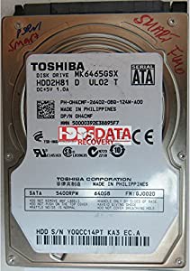 Toshiba mk6465gsx hdd2h81?D ul02?T PCB g002641?a、640?GB(中古品)の通販は