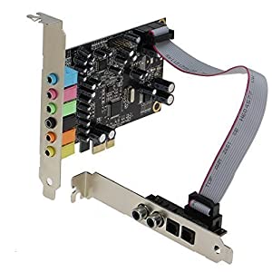 SEDNA - PCIe (PCI Express) 7.1チャンネルサウンドカード(中古品)