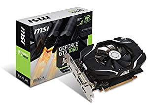 MSI GeForce GTX 1060 3G OC グラフィックスボード VD6196(中古品)