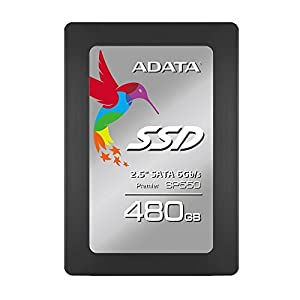 ADATA Premier SP550 480GB 2.5 Inch SATA III Solid State Drive (ASP550SS3-480GM-C) [並行輸入品](中古品)の通販は
