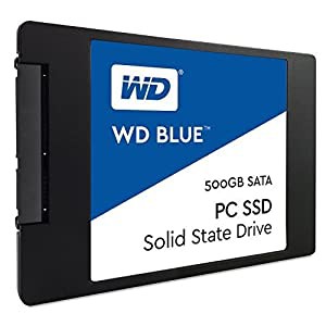 WD Blue 500GB Internal SSD Solid State Drive - SATA 6Gb/s 2.5 Inch - WDS500G1B0A [並行輸入品](中古品)