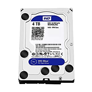HDD 内蔵ハードディスク 3.5インチ 4TB Blue WD40EZRZ/AFP2 SATA6Gb/s 5400rpm(中古品)