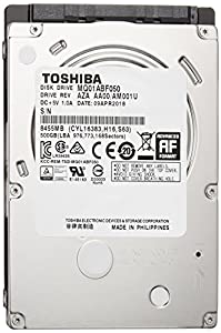 東芝 内蔵HDD 2.5インチ 500GB 薄型モデル MQ01ABF050 2年保証 【国内正規代理店品】SATA 6Gbps対応(中古品)