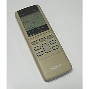 National　ナショナル エアコンリモコン　　G25ES621(中古品)