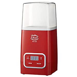 BRUNO 発酵フードメーカー レッド 計量カップ レシピ等付属 LOE037-RD(中古品)