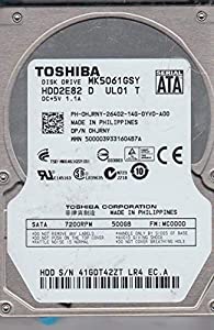 Mk5061gsy Toshiba 500Gb 7200Rpm Sata 2.5Inch Hard Drive [並行輸入品](中古品)
