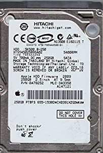 HTS545025B9SA02, PN 0A78252, MLC DA3350, Hitachi 250GB SATA 2.5 Hard Drive [並行輸入品](中古品)