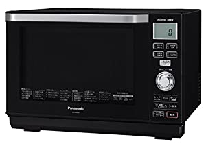 パナソニック オーブンレンジ エレック 26L ヘルツフリー ブラック NE-MS264-K(中古品)
