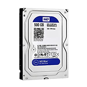 Western Digitalブルーwd5000azlx 500?GB 7200rpm 32?MBキャッシュSATA III 6.0?GB / s 3.5?"内蔵デスクトップハードドライ