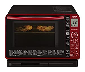 日立 スチームオーブンレンジ 22L 過熱水蒸気 ヘルシーメニュー フラット庫内 お手入れ簡単 MRO-TS7 R(中古品)
