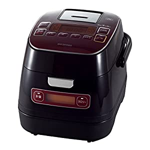 アイリスオーヤマ 炊飯器 IH 3合 銘柄量り炊き カロリー計算機能付き 米屋の旨み レッド RC-IA32-R(中古品)
