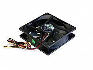 SDF9025LS SUPERFAN 9cmケースファン DC12V/0.10A/1500rpm(中古品)