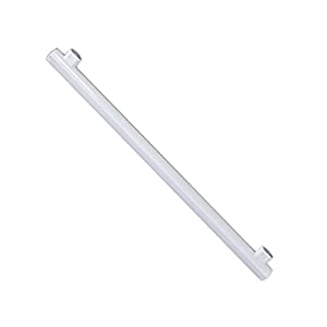 LEDリネストラランプ S14S 15W 6000K 直管形 LWT130V150W 代替品 両口金タイプ 85〜265V 1本 (15W, 昼白色)(中古品)