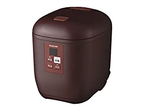 コイズミ 小型 炊飯器 ライスクッカーミニ タイマー予約 ブラウン (0.5~1.5合) KSC-1512/T(中古品)