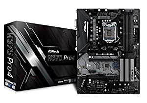 ASRock Intel H370チップセット搭載 ATXマザーボード H370 Pro4(中古品)