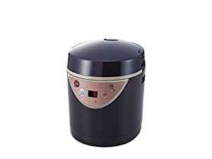 ミニライスクッカー 0.5~1.5合炊[発酵機能付き] ミニ炊飯器 ヨーグルトメーカー 甘酒メーカー レシピ付 LIVCETRA LRCT106T(中古