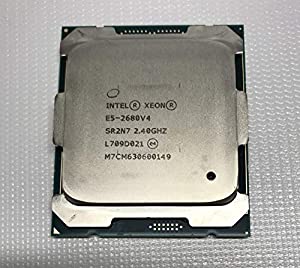 Intel Xeon中央処理装置 E5-2680 V4 (35M現ナマ、2.40Ghz) (取りつくろう)(中古品)