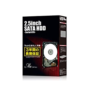 東芝 HDD 【リテールBOX品】 （320GB 5400rpm S-ATA 8MB) TOSHIBA 2.5インチ HDD MQ01ABD032BOX-1(中古品)