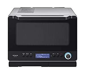 日立 スチームオーブンレンジ 30L スマートフォン連携 ダブル高速ヒーター熱風2段オーブン 過熱水蒸気 Wスキャン調理 ワイド&amp;フ