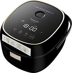 パナソニック 炊飯器 3.5合 ひとり暮らし IH式 ブラック SR-KT069-K(中古品)