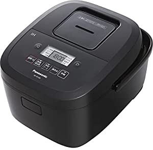パナソニック 炊飯器 5.5合 IH式 備長炭釜 ブラック SR-FE109-K(中古品)