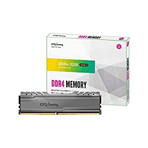 CFD販売 デスクトップPC用ゲーミングメモリ CX1シリーズ Intel XMP2.0 サポート DDR4-3200 (PC4-25600) PC4-25600DDR4-3200 16GBの通販は
