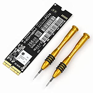 INDMEM NVMe PCIe SSD 256GB 3D TLC NAND フラッシュハードドライブ交換用 2013-2017中期 MacBook Air 2013-2015中期 MacBook Prの通販は 12,751円