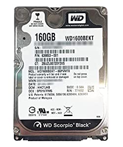 WD 160GB WD1600BEKT 7200RPM SATA 2.5インチ SFF(中古品)