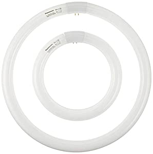 パナソニック 蛍光灯丸形 30形+40形 2本入 ナチュラル色 パルック プレミア20000 FCL3040ENWMF22K(中古品)