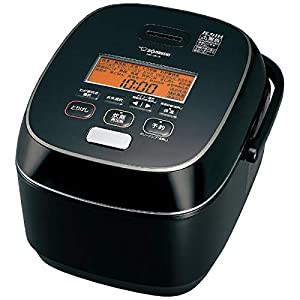 象印 圧力IH炊飯ジャー（1升炊き） ブラック ZOJIRUSHI 極め炊き NW-JW18-BA(中古品)