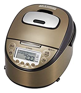 タイガー魔法瓶(TIGER) 炊飯器 5.5合 IH 炊き分けメニュー10種搭載 遠赤3層釜 炊きたて ダークブラウン JKT-P100TK(中古品)