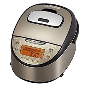 タイガー魔法瓶(TIGER) 炊飯器 5.5合 IH 土鍋コーティング 同時調理機能付き 炊きたて パールブラウン JKT-L100TP(中古品)