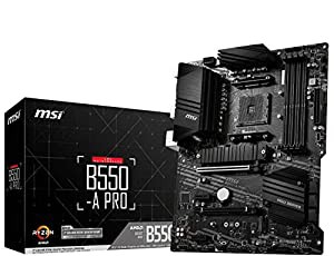 MSI B550-A PRO マザーボード ATX [AMD B550 チップセット搭載] MB5032(中古品)