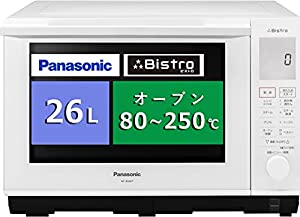 パナソニック オーブンレンジ スチーム ビストロ 26L ホワイト NE-BS607-W(中古品)