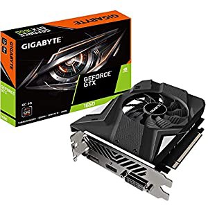 GIGABYTE NVIDIA GeForce GTX1650搭載 グラフィックボード GDDR6 4GB シングルファンモデル 【国内正規代理店品】 GV-N1656OC-4G