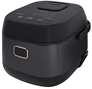 [山善] IH炊飯器 5.5合 8種類炊き分け機能 IH式 炊飯器 温泉卵モード 玄米 雑穀米 保温 予約機能 ブラック YJN-E10(B) [メーカー