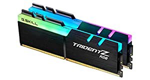 G.Skill 16GB DDR4 TridentZ RGB 4400Mhz PC4-35200 CL16 1.5V デュアルチャネルキット (2x8GB)(中古品)