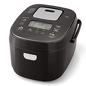 アイリスオーヤマ 炊飯器 5.5合 IH式 40銘柄炊き分け機能 極厚火釜 玄米 2020年モデル ブラック RC-IK50-B(中古品)