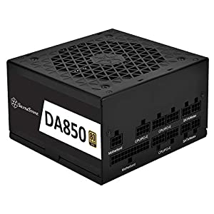 Silver Stone DECATHLONシリーズフルモジュラーATX電源 80PLUS GOLD認証 850W SST-DA850-G(中古品)