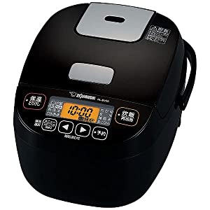 象印マホービン NL-BV05-BA 小収容能力パソコン炊飯ジャー 黒いこと(中古品)