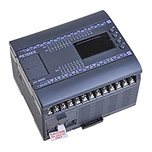 産業用 内蔵ディスプレイ機能 超小型PLC KV-40AR AC電源入力 24点出力/16点リレー(中古品)の通販は