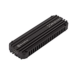 Silver Stone M.2 NVMe SSD用 USBメモリ変換 20Gb/s対応 アルミニウム合金製高速エンクロージャー SST-MS12 日本正規代理店品(中