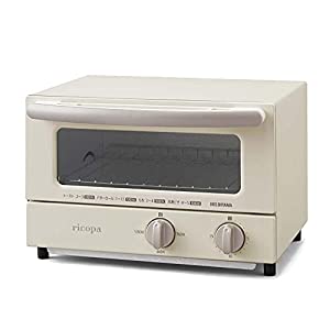 アイリスオーヤマ オーブントースター 2枚焼き 火力3段階切替 タイマー設定機能 お手入れ簡単 スライドオープンドア ricopa ホワ