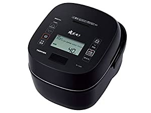 TOSHIBA 真空圧力IHジャー炊飯器 炎匠炊き (5.5合炊き) グランブラック RC-10VSR(K)(中古品)