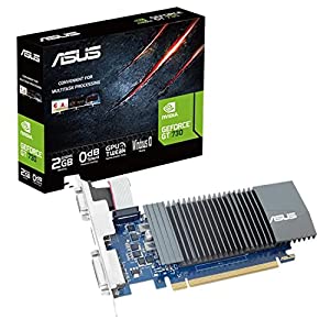 ASUS NVIDIA GeForce GT730 2GB GDDR5 薄型 グラフィックスカード GT730-SL-2GD5-BRK-E(中古品)