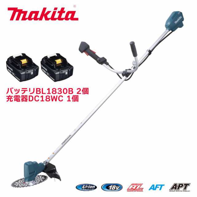 マキタ 充電式草刈機 MUR190SDWF 18V Uハンドル