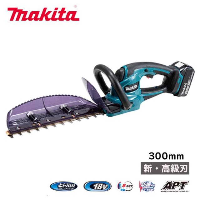マキタ makita 18V 充電式ヘッジトリマ 300mm MUH307DWF バッテリー ・充電器付き 新・高級刃仕様対応 | ヘッジトリマ 充電式 バッテリー式 電動 ヘッジトリマー 生垣 剪定 園芸 正規品 純正品 トリマ
