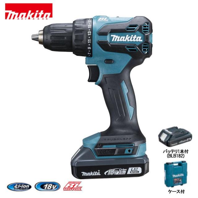 マキタ(Makita) 充電式ドライバドリル 18V (本体のみ/バッテリー・充 マキタ（makita） 充電式 ドライバドリル 本体のみ DF033DZ